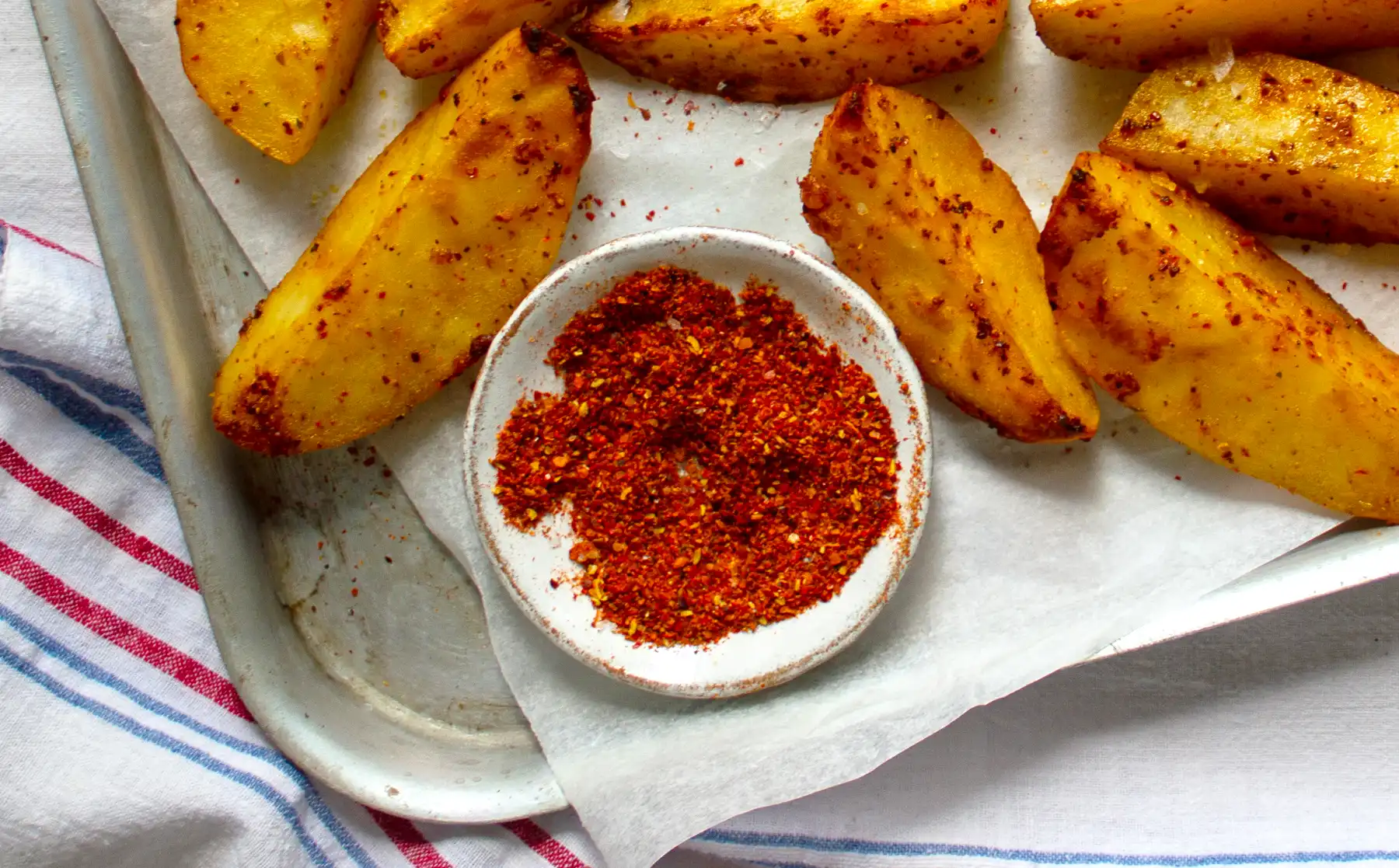 Potato Wedges mit Tucana Paprika