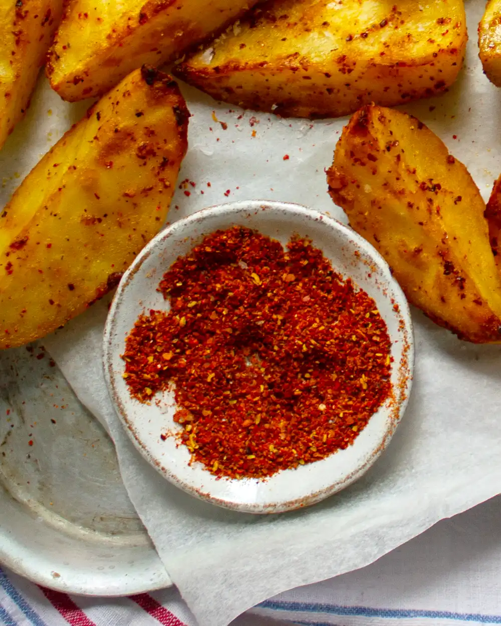 Potato Wedges mit Tucana Paprika, dem Bio-Paprikapulver von BioBalkan
